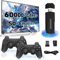 X2 Plus Console per giochi Retrò Game Stick,60000+ giochi 50+ emulatore,4K HD Retro Console di gioco portatile con Controllore senza fili,Plug and Play Console per videogiochi Retrò per Adulti (256G)