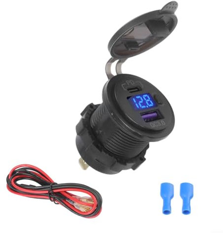 Prise USB de chargement de voiture avec fonctions de sécurité améliorées et design anti-poussière