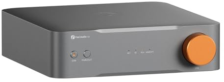 Fosi Audio S3 HiFi Music Streamer DAC Preamplificatore, Wi-Fi 6 Bluetooth 5.3, Trasporto Digitale con XLR bilanciato/ottico/uscita sub/HDMI eARC, AirPlay 2 Spotify Connect Tidal, EQ a 10 bande | AK4493SEQ DAC, Wi-Fi 6 Bluetooth 5.3, XLR bilanciato/ottico/Sub Out/HDMI eARC, AirPlay 2 Spotify Connect Tidal, EQ a 10 bande