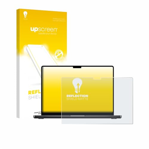 upscreen Schutzfolie für Apple MacBook Pro 16 M5 2026 | Entspiegelter Displayschutz Made in Germany Anti-Reflex Displayschutz-Folie Matt Anti-Fingerprint