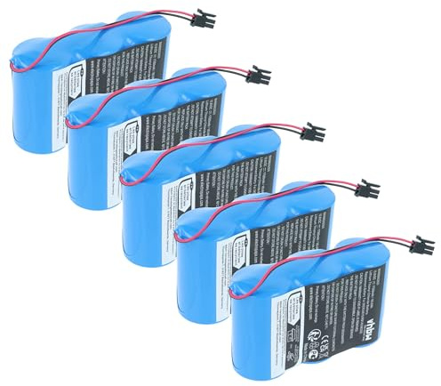 vhbw 5X Batterie Ersatz für ABB 3HAB 9999-1, 3HAB9999-1, 1SAP180300R0001, 3 HAB 9999-1 für Industrieroboter (17000 mAh, 10,8 V, Li-SOCl2)