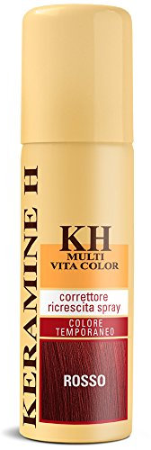 Keramine H Correttore Ricrescita, Capelli Rosso a Mogano - 78.4 gr