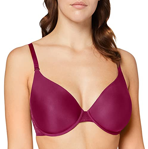 Sloggi Damen Zero Lace WHP Halbschalen BH , Violett (Wild Cherry 6008) , 75B