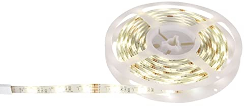 LED-Band Kunststoff, RGB + weiß, mit TUYA System, App, 30 LED pro Meter