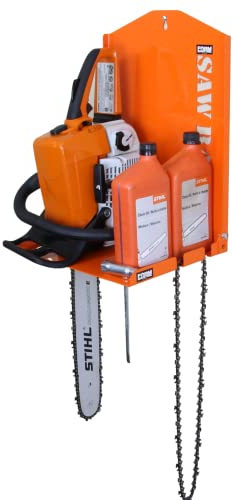 Kettensägenregal, Ständer, Zubehör, Garage, Organisation, Aufbewahrung, praktische All-in-One-Lösung