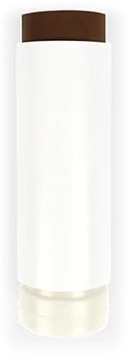 Vegan Foundation Make Up, Concealer & Contouring Stick 3in1 ZAO Bio 10 g – Vegane Schminke mit Sheabutter, Jojobaöl & Carnaubawachs - Nachfüller Nr. 784 Ebony Brown