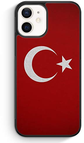 MUNIQASE Türkiye Turkey Türkei Neu Flagge - Silikon Hülle für iPhone 13 - Motiv Design Türkisch - Cover Handyhülle Schutzhülle Case Schale