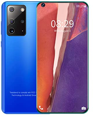 SIMPLETEK - Smartphone 6,82 8GB 128GB Dual SIM 4G Blu Android 10 | 4x1,3GHz, 1560x720px, 5MP, 2MP, 2500mAh, Type-C, Wi-Fi dual-band, 5.0, GPS A-GPS