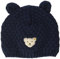 Steiff Baby Girls Bommel Beanie-Mütze, Navy, 41