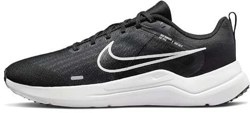 Nike Herren Downshifter 12 Laufschuh, Black/White-Dk Smoke Grey-Pure, 48.5 EU