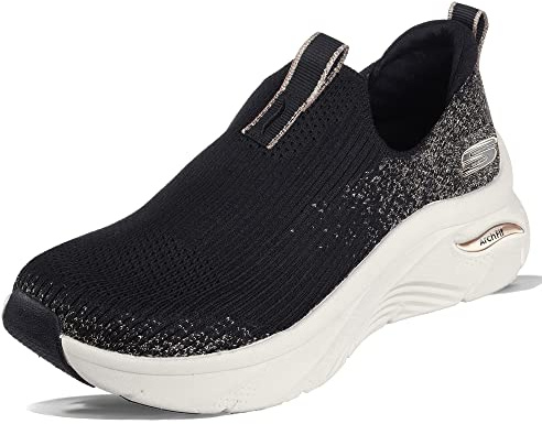 Skechers Damen Arch Fit D'lux Glimmer Dust Sneakers