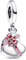 PANDORA Aufklappbare Herzförmige Pralinenschachtel Charm-Anhänger aus Sterlingsilber, Kompatibel Moments, Moments Kollektion, 92587C01