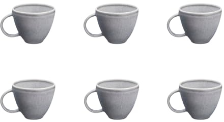 Bjorn Mug STONE 25cl - 6 pièces - Gris lune