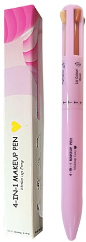 4 in 1 Make-up-Stift-Multi-Verwendung-Make-up-Stift wird mit Eyeliner Lip Liner, Brow Bleistift und Highlighter, leicht zu Apply ? kompaktes -Accessoires für Reisestil 2 geliefert