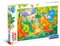 Clementoni Dinos Happy Oasis Kinder Puzzle 24 Maxi Teile - Puzzle 62 x 42 cm für Kinder ab 3 Jahre - Geschicklichkeitsspiel von Clementoni 28524