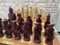 Berkeley Chess Lord of The Rings Set with 5 inch King - Cream and Red