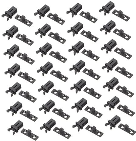 Amosfun Desktop Trash Can Lid Lock Universal Press Type Fittings Buckle for Waste Bin Accessories