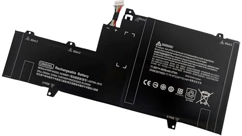 11.55V 57Wh OM03XL Batterie pour HP EliteBook x360 1030 G2 Serie, HP OM03XL OMO3XL OM03057XL 863167-1B1 863167-171 863280-855 HSN-I04C HSTNN-IB70 HSTNN-IB7O HSTNN-1B70
