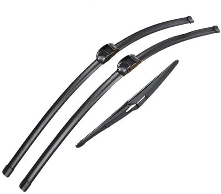 Autmotive Scheibenwischero Für Benz Für GLK-Klasse X204 2008-2014 Windschutzscheibe 22 + 19 + 12 Wischer LHD Vorne Und Hinten Wischerblätter Set Scheibenwischer Wischblatt