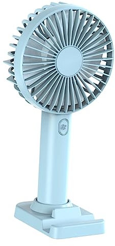 JECOMPRIS Ventilatore Portatile Ricaricabile USB per Smartphone Mini Ventilatore Compatto e Ufficio