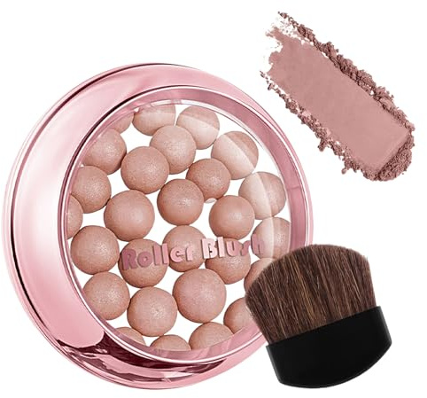 Bronzing Perlen – 15g Rouge-Kugeln Mit 3 Jahren Haltbarkeit | Aufbaubares Multi-Dimensionales Bronze- Und Glow-Make-up | Seidige Leichte Schimmer-Kügelchen Für Natürlich Strahlendes Finish Und Täglich