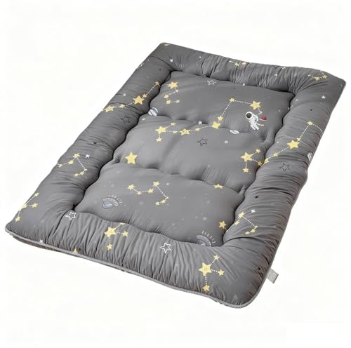 Blivysse Groß Matratze, Weich Matratzenschutzbezüge, Japanische Faltbare Matratze, Atmungsaktiv Mattress, Boden Isomatte, Tragbare Camping Matratzen Gästematratze(E,90x200cm)