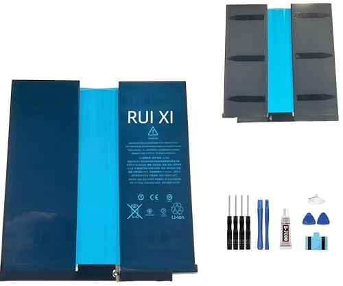 RUI XI Battery Compatible for iPad Pro 10.5 Inch, A1709, A1852, A1701, MQDT2LL/A, PHH2LL/A, MQF22LL/A A1798 8134mAh A1798 Battery A1798