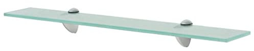 vidaXL Estante Flotante de Cristal Medidas 60x20 cm Vidrio de 8 mm Color Claro