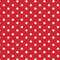 babrause® Baumwollstoff Punkte Rot Webware Meterware Popeline OEKOTEX 150cm breit - Ab 0,5 Meter