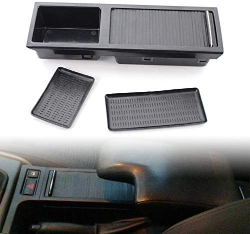 GZYF Automative Center Console Storage Milk Tea Drink Bottle Holders Cup Holder Front Seat Organizer Cell Mobile Phone Holder for 3 Series E46 1998-2007