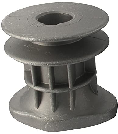 GREENSTAR - Mozzo lama per tosaerba EFCO - Sostituisce Origine 66030256R - Foro centrale 22,2 mm - H 69 mm - Profondità del pozzo 44 mm