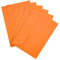 Raylu Paper® - 20 kleine farbige Umschläge mit Klebeverschluss und ohne Fenster für Party, Hochzeit, Geburtstag oder Weihnachten. Bunte Umschläge Größe C6 114 x 162 mm (Orange)