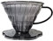 Pour Over Plastic Size 02 2-4 Cups Dripper Funnel Filter BPA Free Heat-Resistant Coffee Filter Holder Dripper Drip Cup Coffee Maker Slow Brewing Accessories Grey