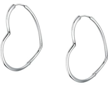 CHRIST Damen-Creolen 925er Silber, recycelt One Size 89080533