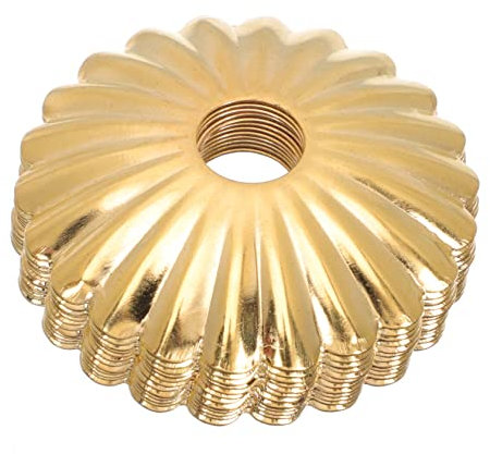 Hemobllo 12 Stk Lampenschirm Schreibtischlampe the desk lamp tischleichte Deckenlampe Lampenbausatz Deckenleuchte Hängelampe Kronleuchter-Abstandshalter blumenförmiges Lichtdekor Eisen
