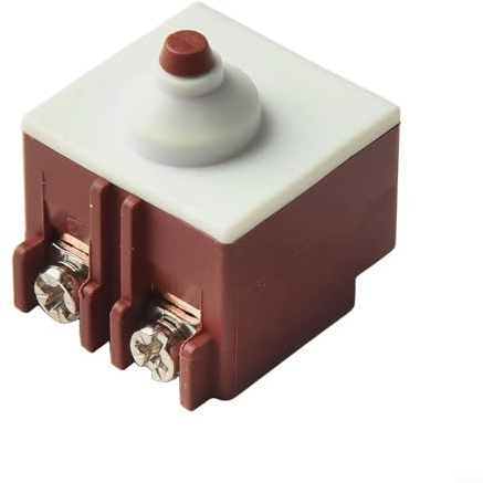 Allthingstore Winkelschleifer AC250V NO Push Button Schalter für Bosch Push Button Power Switch Ersatz Handheld Elektrowerkzeug Zubehör