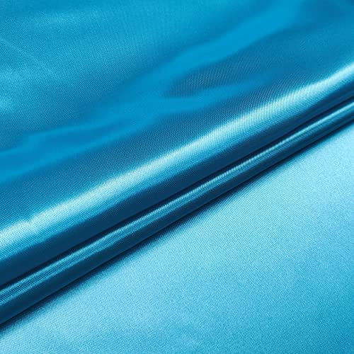 Panini Tessuti, Tejido Satén, Color Liso por el Metro, 1 cant. = 100 cm; 2 can’t. = 200 cm - Alta Costura, Prendas de Vestir