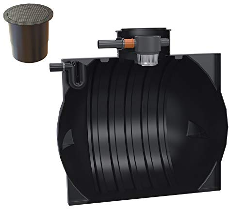 Zisterne Regenwassertank Ozeanis 4000-6000 L (6000 L Garten PKW-befahrbar)