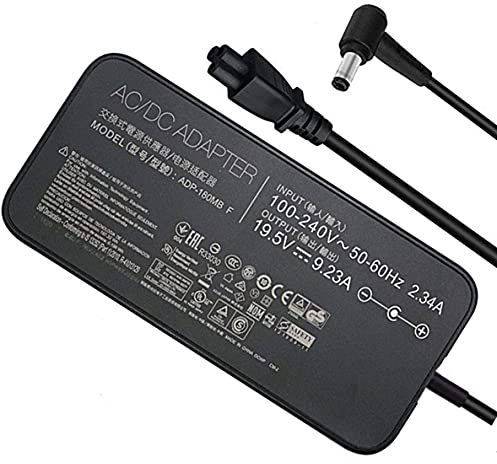 19.5V 9.23A 180W Ladegerät kompatibel für ASUS G750JX G750JW G750JM G750JW-DB71 GL502 GL502VT GL502VS GL502VM GL702VM GL702VT ADP-180MB F ADP-180HB D FA180PM111 Laptop Netzteil