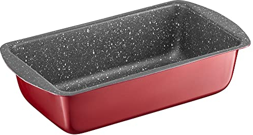 AMBITION Kastenform Königskuchenform 26 x 15 x 6 cm Cherry Backform Brotbackform Kuchen Brot Dessert rechteckig antihaft