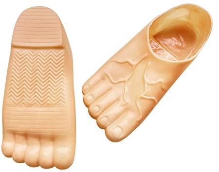 Alipis 1 par de pantuflas gigantes para fiestas de cosplay, regalos de fiesta, zapatos de máscaras, accesorios novedosos para Halloween, fundas de disfraces, accesorios divertidos