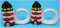 2er Set Serviettenringe Leuchtturm 8 x 7 cm Maritim rot weiß Keramik Küche Figur Deko SRBG H190