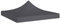 ZEYUAN Partyzelt-Dach, Ersatz Pavillondach, Dach Für Pavillon, Ersatzdach Pavillon, 2x2 m Anthrazit 270 g/m²