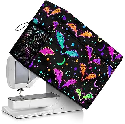 COEQINE Rainbow Sewing Manchine - Bolsa de almacenamiento, cubierta antipolvo para coser fácil de usar, disponible para una sola