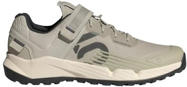 adidas Five Ten Trailcross Clip-in Mountainbike Schuhe Herren, Putty Grey/Carbon/Wonder White, 44 EU