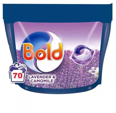 Bold All-in-1 PODS® Washing Liquid Capsules 70 Washes, Lavender & Camomile