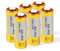 HYPERPS A23 23A 8LR23 21/23 GP23 MN21 23GA Battery 12V Alkaline Battery (6)
