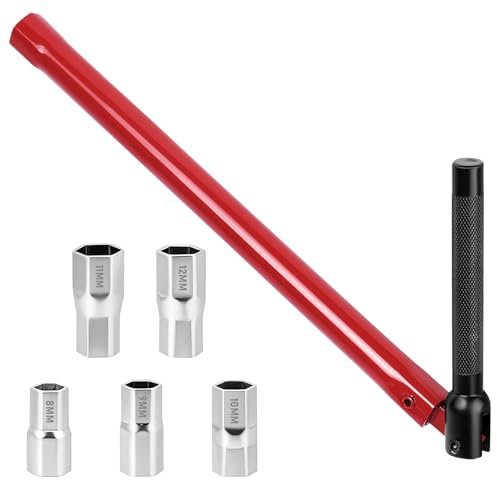 flintronic Chiave per Dadi Rubinetti, 8-13 mm Utensile per Montaggio Rubinetti, Utensile Speciale per Rubinetti per Lavabo, Chiave a Tubo per Rubinetti Set per in spazi ristretti