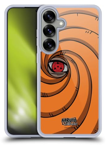 Head Case Designs Offizielle Naruto Shippuden Tobi-Maske Ikonisch Gelhülle [Militärischer Schutzgrad] Kompatibel Mit Samsung Galaxy S25+ Und Kompatibel Mit MagSafe