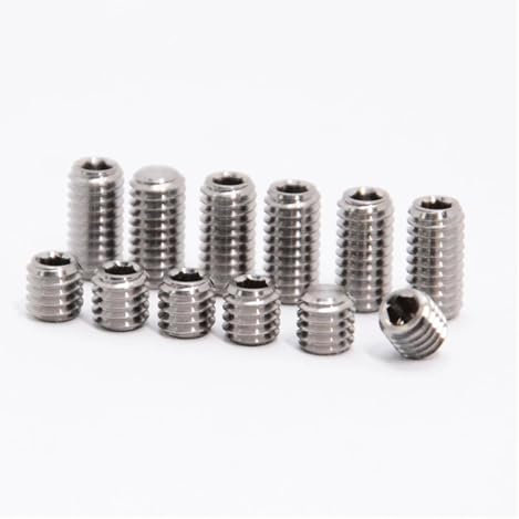 Bulloni senza testa in lega di titanio M3 M4 GR5 TC4 con esagono incassato, da 3 mm a 10 mm(3mm,M3)